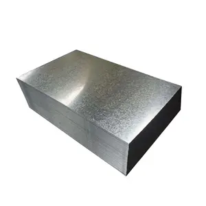 Bobine de feuille de Gi directe d'usine Offre Spéciale plaque galvanisée 0.12-6mm épaisseur tôle de toiture tôle d'acier galvanisée