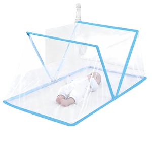 <span class=keywords><strong>Zanzariera</strong></span> Pieghevole per Bambini, Copertura Anti-Zanzare Richiudibile, per Lettini e Culla, per Neonati - Product Image 3