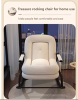 Chaise paresseuse inclinable de ménage pour se détendre bébé enfants adulte coloré canapé inclinable simple chaise nordique moderne pour chambre à coucher hôtel