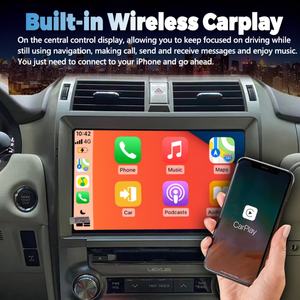 Écran large de 11,6 pouces pour Lexus GX400 GX460 2010-2020, autoradio Android, Carplay, GPS, navigation, radio, stéréo, lecteur multimédia vidéo, HU - Product Image 6