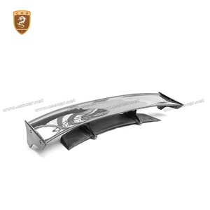 ปีกท้ายรถด้านหลังทำจากไฟเบอร์กลาสผสมคาร์บอนไฟเบอร์สไตล์สุดลับสำหรับ Nissan GTR R35 - Product Image 6