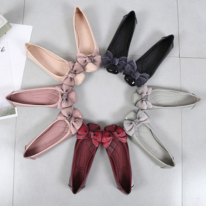 <span class=keywords><strong>Zapatos</strong></span> de <span class=keywords><strong>Mujer</strong></span> Elegantes con Lazo, de <span class=keywords><strong>Charol</strong></span>, Tacón Bajo, para Fiesta, Tallas 35-44 - Product Image 2