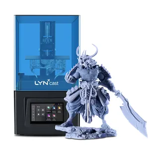 LYNCAST sıcak satış 3d Metal yazıcı Dazzle diş takı 3d yazıcı Mini Uv DLP reçine 3d yazıcı