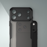 Coque Translucide Antichoc pour iPhone 17 Pro Max Air 16 Plus 16e 15 Pro Max 14 13 12 11 XS – Sensation Peau Mate – Housse Rigide pour Téléphone