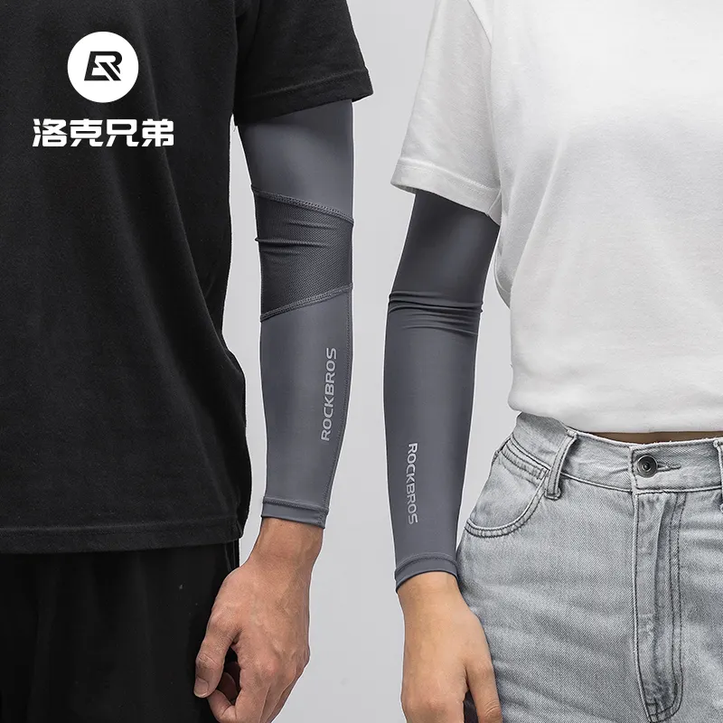 Protection Long Arm Sleeves Compression Cycling Ice Silk Sleeves UV Protection Cycling Wear Arm Sleeves