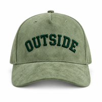 Casquette de baseball en velours suédé vegan, logo personnalisé, streetwear, skate, adulte, vente en gros, homologuée CE, conforme REACH, broderie 3D