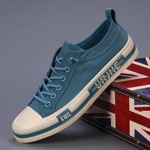 Chaussures décontractées pour hommes en toile, nouveauté, coupe basse, style sport, légères, originales, best-sellers - Product Image 1