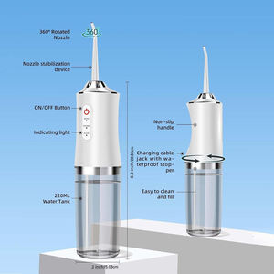 Nuevo Irrigador Bucal Portátil 20226, Irrigador Dental Recargable, Limpiador de Dientes, Hilo Dental para el Hogar y Viajes, Irrigador Bucal con Agua - Product Image 3