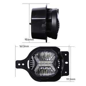 LOYO 4 ''Rond Led Fog Light IP67 Rate Waterproof 4inch LED Driving Fog Lamp 2000LM Led Fog Light Pour Jeep Wrangler JL 2018 2019 - Product Image 6