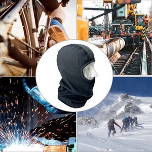 ASTM F1959 Pompier Station Service Résistant Au <span class=keywords><strong>Feu</strong></span> Chapeaux Extensible Cou Ombre Cagoule Masque De <span class=keywords><strong>Ski</strong></span> Masque Pour <span class=keywords><strong>Champ</strong></span> De Pétrole - Product Image 5