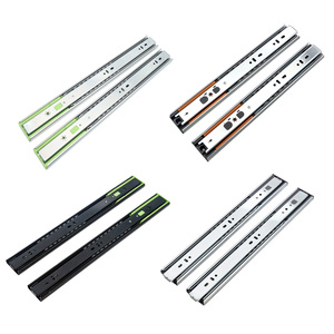 4510 3 Gấp Nhiệm Vụ Nặng Nề Bóng Mang Dưới Mount <span class=keywords><strong>Slide</strong></span> Ngăn Kéo Đường Sắt Kênh - Product Image 6