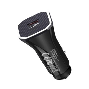 Car Charger Type C 20W PD Fast Charging For Vehicle USB-C <b>Port</b> 12V Input CE FCC Certified - Product Image 5