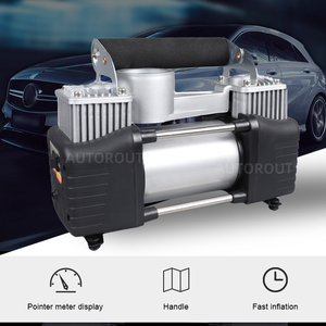 เครื่องเติมลมยางอัตโนมัติ12V,เครื่องอัดอากาศสำหรับรถยนต์150 Psi ปั๊มลมบาสเก็ตบอล - Product Image 4