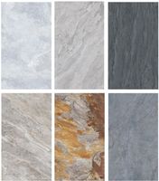 Panneau souple en pierre de travertin flexible pour décoration murale extérieure, style colonne romaine, brique MCM, feuille naturelle, imperméable