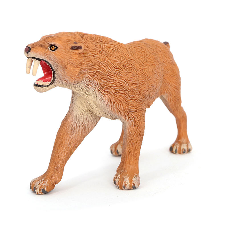 1439 Tigre à dents de sabre, Smilodon rugissant