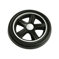 Roue de chariot de courses en mousse de caoutchouc EVA PU de haute qualité et durable de 8 pouces, roue de poussette pour bébé