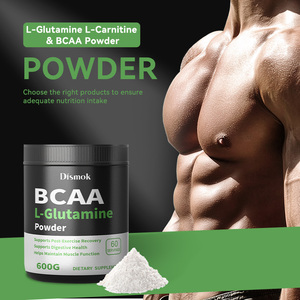 Integratore Sanitario Dismok per Aumento di Massa, Aminoacidi a Catena Ramificata (<span class=keywords><strong>BCAA</strong></span>), L-Glutamina, Proteine del Siero del Latte, Peptidi, Polvere di Creatina - Product Image 3