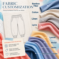 Pantalon de jogging personnalisé Smiledotkids pour enfants avec patch au genou, tissu doux, OEM ODM, faible MOQ, vente en gros pour tout-petits garçons et filles