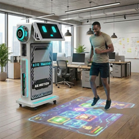 Nouvelle Arrivée 2026 : Projecteur Holographique Interactif Tout-en-un AR pour Cinéma 9D, Affichage Intérieur et Machine de Jeu pour Parc d'Aventures