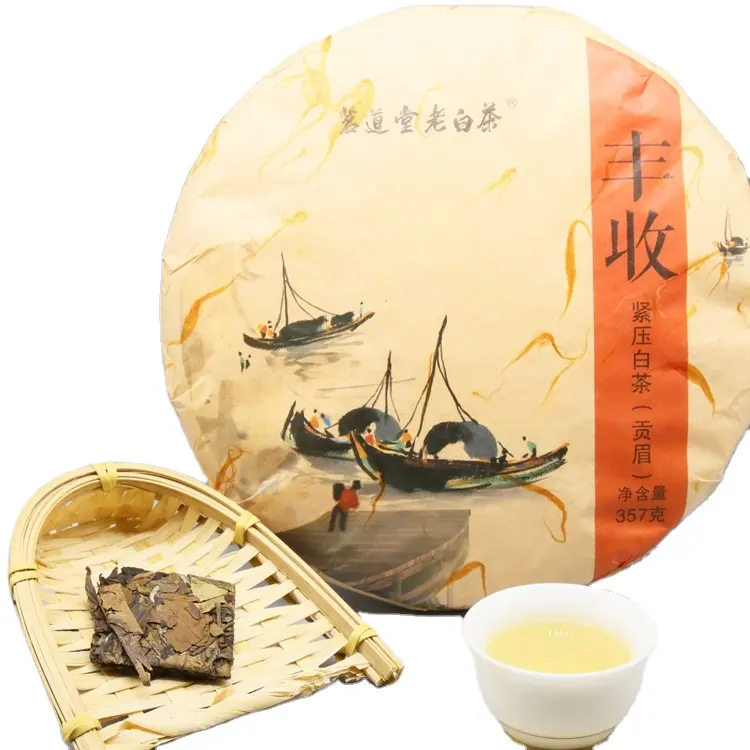 Tea Manufacturers Factory Price Health Care Premium Gongmei White Tea Cake