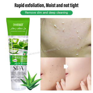 Gommage Peeling Bio Naturel Éclaircissant Corps Visage au <span class=keywords><strong>Gel</strong></span> de Rose, Aloe et Citron Anti-Acné <span class=keywords><strong>Nettoyant</strong></span> Exfoliant Callosités, Fourniture OEM - Product Image 3