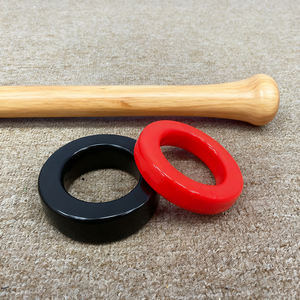 Sport Baseball Softball ciambella di peso della mazza per adulti giovani Baseball Softball mazze per allenamento Swing si adatta a tutte le mazze Standard - Product Image 2