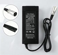Chargeur XLR 3 broches 29,4 V 2 A pour trottinettes électriques 24 V, fauteuils roulants, Go-Go Elite, Traveller, Jazzy, Power Chair, Pride Mobility, Shoprider
