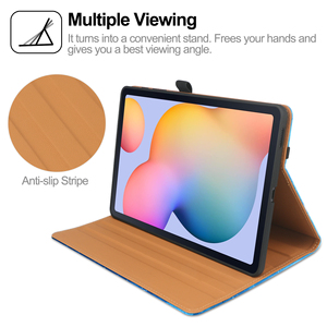 Trường hợp đối với Samsung <span class=keywords><strong>Tab</strong></span> S6 Lite 10.4 inch 2024/2022/2020 cao cấp da Folio đứng Tablet Bìa trường hợp - Product Image 3