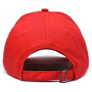 Couleur rouge motif personnalisé impression broderie sportive toile casquette de Baseball papa chapeau 100% coton Polo Style taille réglable chapeau - Product Image 6