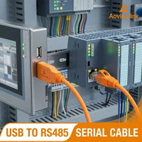 OEM USB a RJ45 FTDI Chipset RS485 Cable de comunicación para sistema de gestión de batería Inversor Actualización de firmware