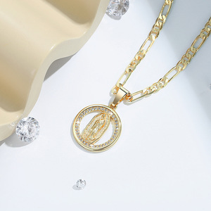 Collar Clásico con Medalla <span class=keywords><strong>de</strong></span> la <span class=keywords><strong>Virgen</strong></span> María, Joyería Religiosa con Colgante <span class=keywords><strong>de</strong></span> <span class=keywords><strong>Guadalupe</strong></span> para Oraciones y Regalos - Product Image 5