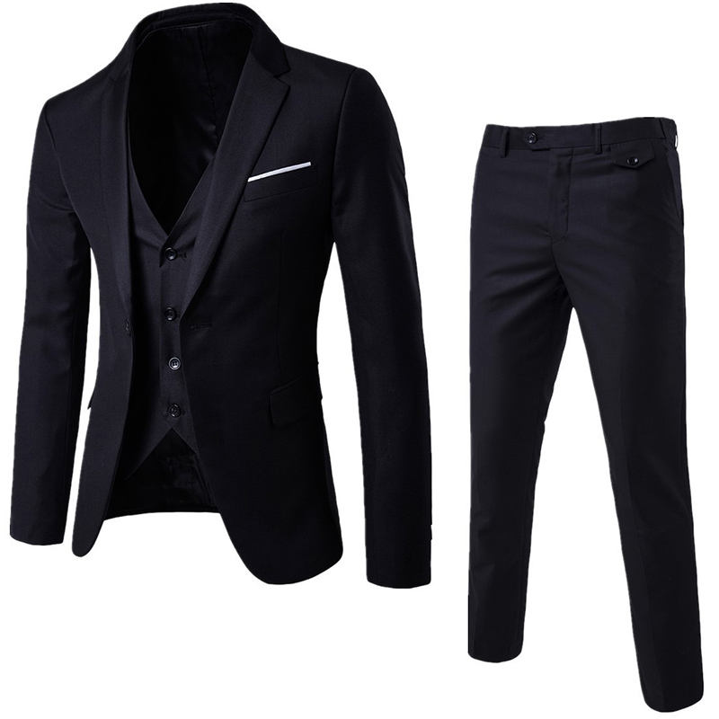 Costume de bal de mariage noir