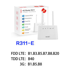 Routeur CPE 4G PIX-LINK en <span class=keywords><strong>gros</strong></span> R311, routeur carte SIM 4G, modem WiFi LTE, CPE sans fil 300 Mbps, antennes externes, modem 4G - Product Image 2