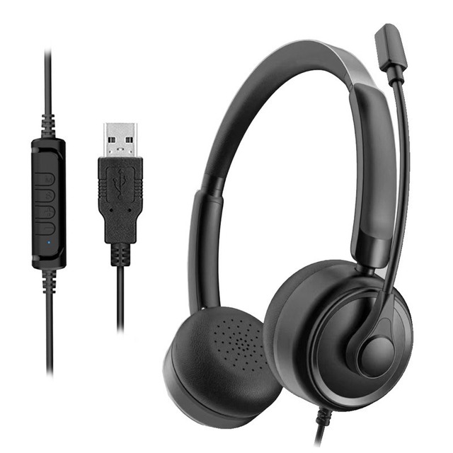 Noise Cancelling Bluetooth Headphones with ENC ANC Technology Over-Ear Wireless Headset Noise Cancelling Headphones