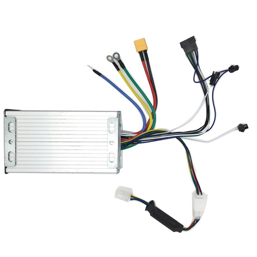 48v/52/60v lithium brushless DC front and rear motor controller adult two wheel for electric scooter controller