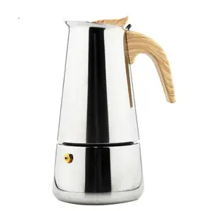 New 6 cup thép không gỉ Moka nồi chất lượng tốt văn phòng di động cà phê Maker Cold brew espresso maker