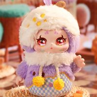KIMMON Plush Blind Box Cute Kimmon Let Cafe Series Stuffed Doll Kawaii Mystery Plush Toys Collectible Birthday Gift Made China