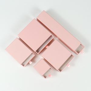 Crown Win Eco-Friendly Recycled Materials Jewelry Packaging Drawer Paper <b>Box</b> for <b>Earrings</b> Necklaces Custom Design - Product Image 4