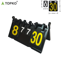 Tableau de score en plastique TOPKO populaire pour le tennis de table, le basketball, le football, le volley-ball