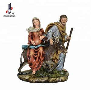 Resina Santa <span class=keywords><strong>Casa</strong></span> de la familia decoración religiosa católica Saint artículos Staues - Product Image 6