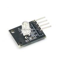 Módulo RGB Controlable y Colorido, Módulo LED de 3 Colores, Rojo, Verde, Azul, LED Tricolor, Enchufe KY-016