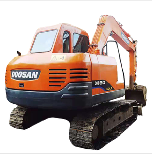 รถขุดมือสอง DOOSAN DH80 คุณภาพสูง 8 ตัน ระบบไฮดรอลิกแข็งแกร่ง ทาสีใหม่ เหมาะสำหรับงานดิน - Product Image 1