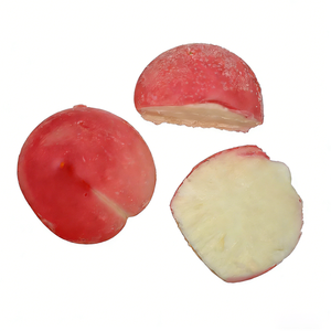 Crème glacée à la pêche halal enrobée d'une croûte croustillante au chocolat, crème glacée virale au goût de fruits, bâtonnets de crème glacée 3D, 75g*12, emballage en boîte - Product Image 6