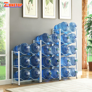 Tầng Đứng Siêu Thị Hiển Thị Đứng Rack/Lưu Trữ Kim Loại Rack Hiển Thị/5 Gallon Nước Chai Hiển Thị Đứng - Product Image 6