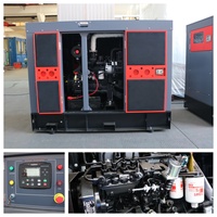 Generador Diésel Inteligente de 4 Cilindros, Refrigerado por Agua, Silencioso, 220V, 25kva, 20kw, Planta de Energía para el Hogar