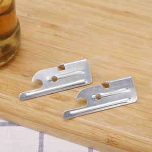 Ouvre-boîte et ouvre-bouteille pliable en acier inoxydable portable, outil domestique simple pour soulever les bouteilles et ouvrir les boîtes et les bouteilles - Product Image 4