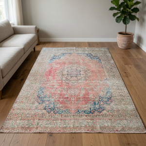 Alfombra de Lana Hecha a Mano de Primera Calidad con Diseño Clásico Anudada a Mano para Decoración de Interiores de Hogar u Oficina - Product Image 2
