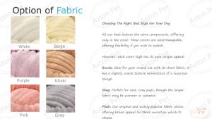 Cama para perros y gatos de alto peso, perrera, alfombrilla de felpa de conejo cálido para invierno, piel sintética esponjosa con tela <span class=keywords><strong>Oxford</strong></span>, cama para perros con patrón impreso - Product Image 4