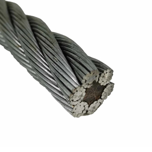 Cable de Acero Galvanizado Fetter 6x36, de 30mm a 40mm de Diámetro, Cable de Elevación de Alta Resistencia en Venta - Product Image 1