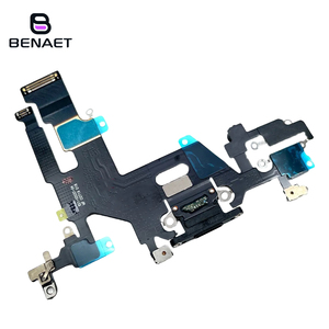 Port <span class=keywords><strong>de</strong></span> <span class=keywords><strong>charge</strong></span> <span class=keywords><strong>de</strong></span> téléphone portable Board Dock Connector Nap USB Charger Flex pour <span class=keywords><strong>iPhone</strong></span> 11 Series - Product Image 1